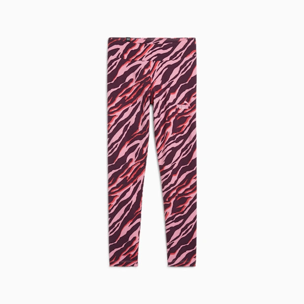¡PUMA ESS+ Animal! Leggings para niños grandes: ¡Atrévete con el diseño salvaje!